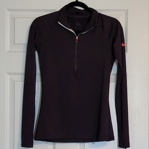 Nike pro quarter zip